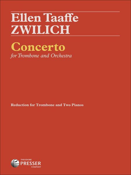 Concerto : For Trombone and Orchestra - Piano reduction.