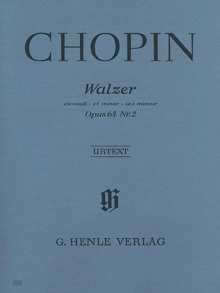 Waltz In C Sharp Minor, Op. 64 No. 2 : For Piano.