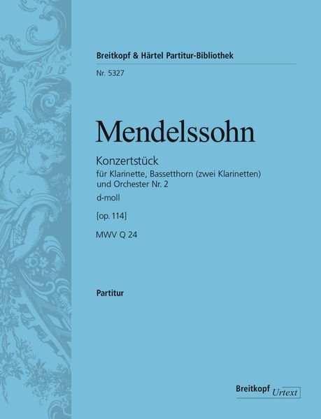 Concert Piece No. 2 In D Minor, Op. 114 : For Clarinet, Basset Horn (Or 2 Clarinets) and Piano.