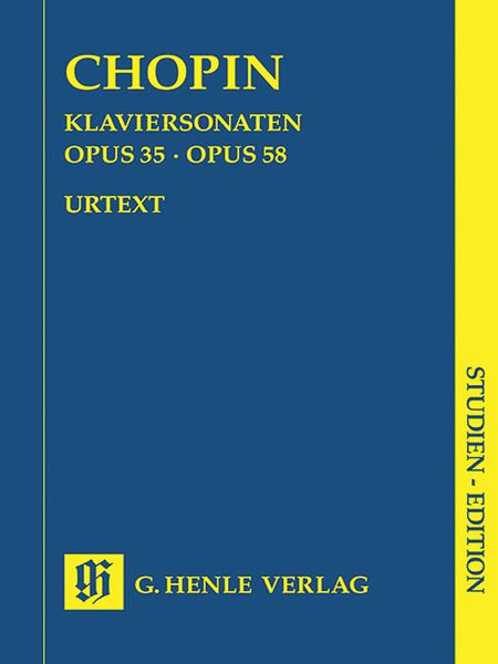 Sonatas, Op. 35 & Op. 58 : For Piano Solo / edited by Ewald Zimmermann.