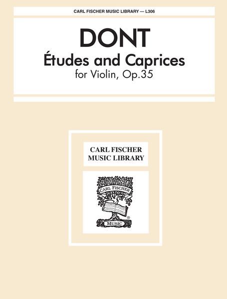 Etudes and Caprices For Violin, Op. 35.