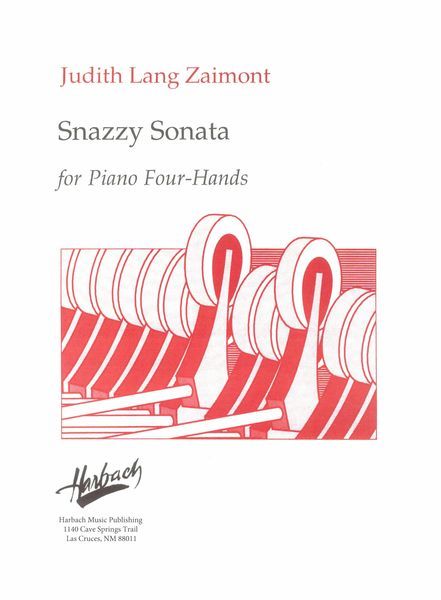 Snazzy Sonata : For Piano Four Hands [Download].