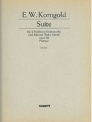 Suite, Op. 23 : For 2 Violins, Cello and Piano.