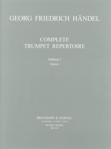 Complete Trumpet Repertoire, Vol. 1.