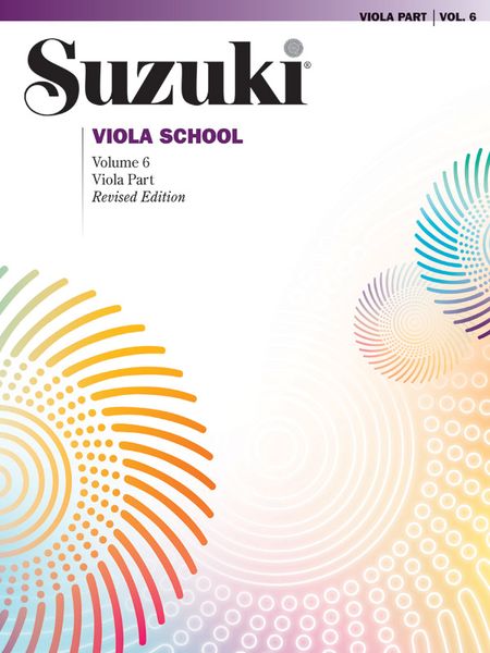 Suzuki Viola School, Vol. 6 : Viola Part (Revised Edition).