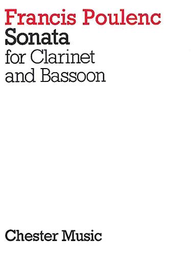 Sonata : For Clarinet and Bassoon.