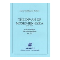 Divan Of Mises-Ibn-Ezra : 1055-1135 : For Voice and Guitar Op. 207.