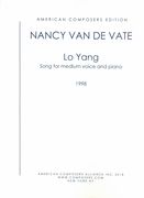 Lo Yang : Song For Medium Voice and Piano (1998).