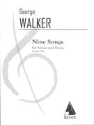 Nine Songs For Voice and Piano.