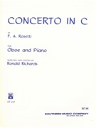 Concerto In C : For Oboe and Orchestra - Piano reduction.