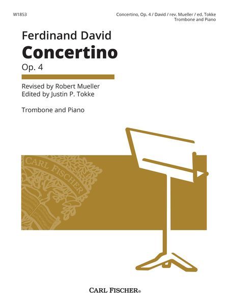 Concertino In E Flat, Op. 4 : For Trombone and Piano.