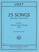 Songs, Vol. I : For High Voice and Piano / edited by Richard Miller.