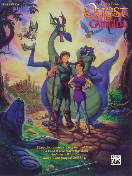 Quest For Camelot : Easy Piano Selections.