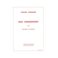 Duo Concertant : For Guitar and Clavecin.