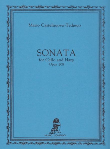 Sonata Op. 208 : For Cello and Harp.
