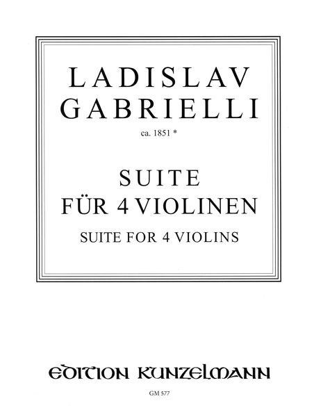 Suite : For 4 Violins.