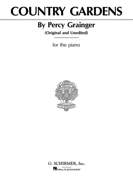 Country Gardens : Set For Piano. British Folk-Music Settings No. 22.