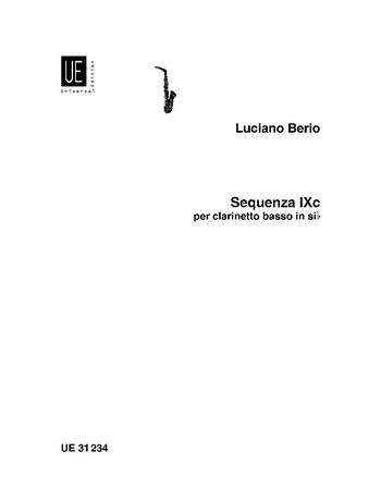 Sequenza IX : For Bass Clarinet In B-Flat (1980).