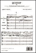Quintet, Op. 73 : For Two Trumpets, Horn, Trombone and Tuba.