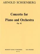 Concerto, Op. 42 : For Piano and Orchestra, To Henry Clay Shriver.