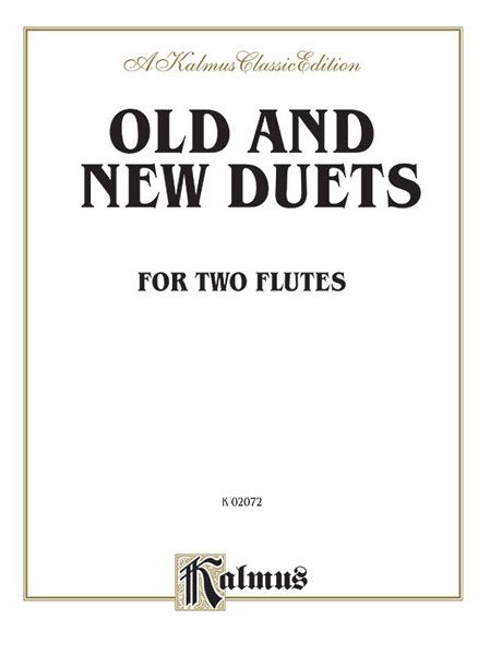 Old and New Duets For Two Flutes.