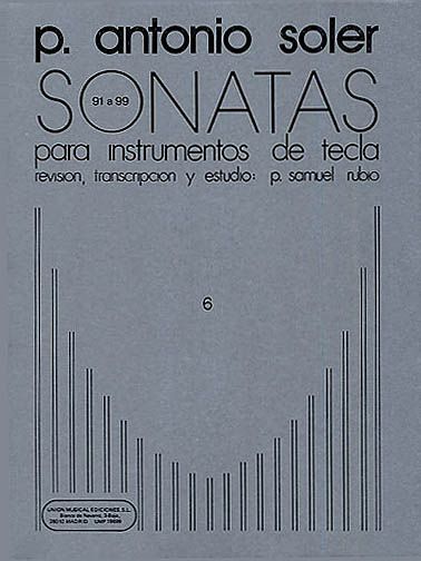 Sonatas, Tomo 6 Nos. 91-99 : Para Instrumentos De Tecla.