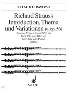 Introduction, Thema und Variationen (O. Op. 56)/Trenner-Verzeichnis 76 : For Flute and Piano.