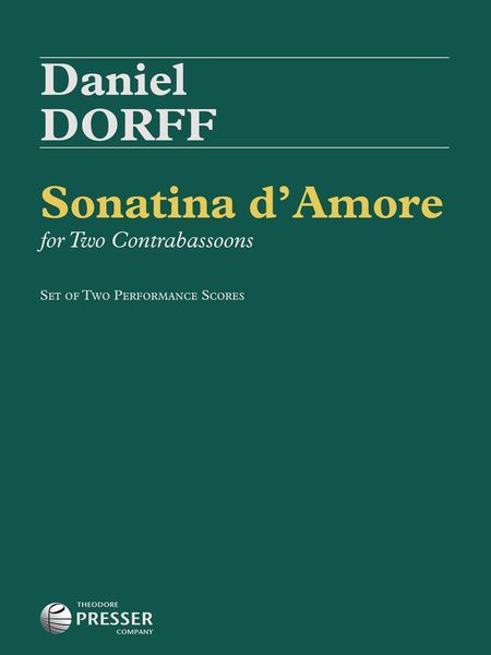 Sonatina d'Amore : For Two Contrabassoons.