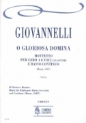 O Gloriosa Domina : Motet For 8-Voice Choir and Basso Continuo (Rome, 1607).