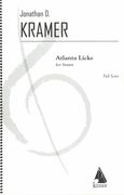 Atlanta Licks : For Sextet (1984).