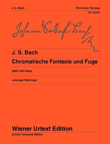 Chromatische Fantasie und Fuge, BWV 903 : For Piano.