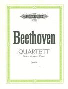 Quartett, Op. 16 : For Piano, Violin, Viola and Cello.