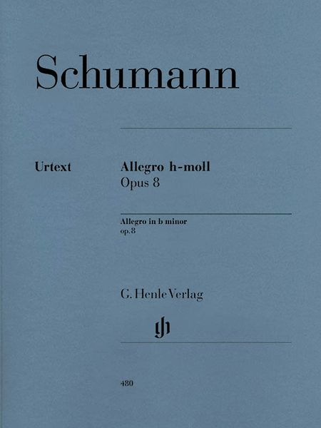 Allegro In B Minor, Op. 8 : For Piano / edited by Ernst Herttrich.