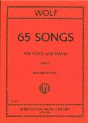 65 Songs : For High Voice and Piano / Selected and edited by Sergius Kagen.