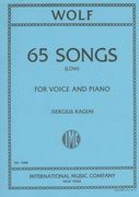 65 Songs : For Low Voice And Piano / Selected By Sergius Kagen.