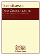 Duo Concertante, Op. 74 : For Solo Trumpet, Euphonium, and Concert Band - Piano reduction.