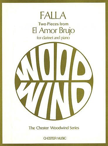 Two Pieces From El Amor Brujo : For Clarinet and Piano.