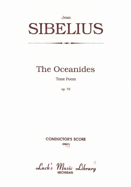 Oceanides, Op. 73.