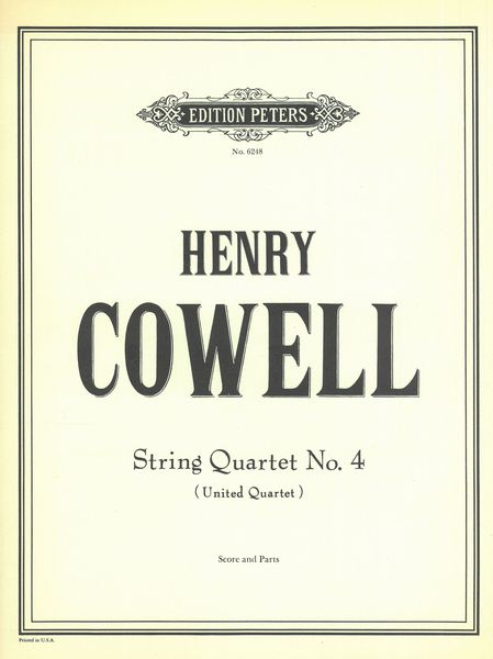 String Quartet No. 4 (United Quartet).