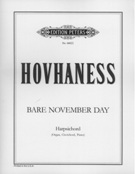 Bare November Day : For Harpsichord (Organ Clavichord, Piano).