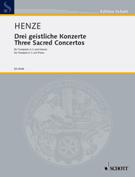 Drei Geistliche Konzerte : Für Trompete In C und Klavier (1994-96) / arranged by Moritz Eggert.