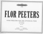 Hymn Preludes For The Liturgical Year : For Organ, Vol. 1.