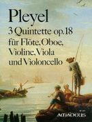 Quintets (3), Op. 18 : For Flute, Oboe, Violin, Viola, and Cello / edited by Bernhard Päuler.