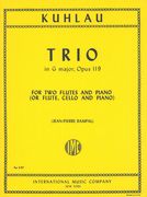 Trio, Op. 119 : For 2 Flutes (Or Flute and Violoncello) and Piano.