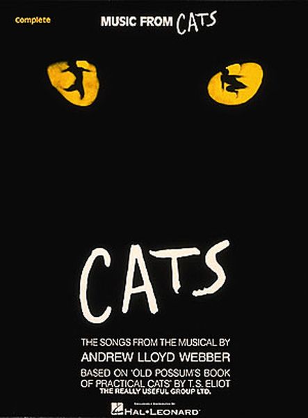 Cats : Complete Vocal Arrangement.