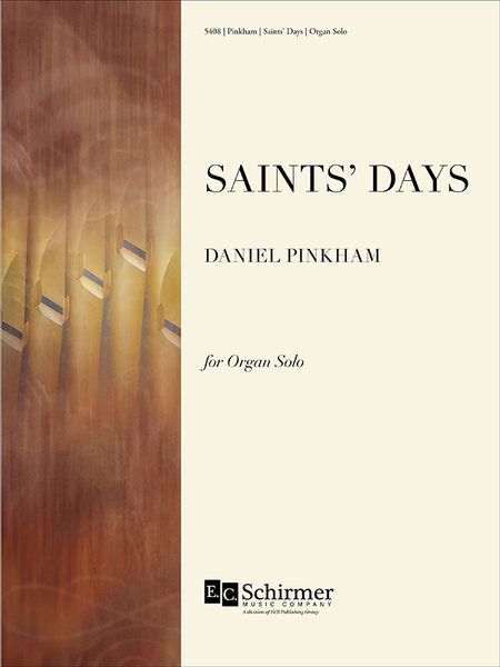 Saints' Days : For Organ Solo.