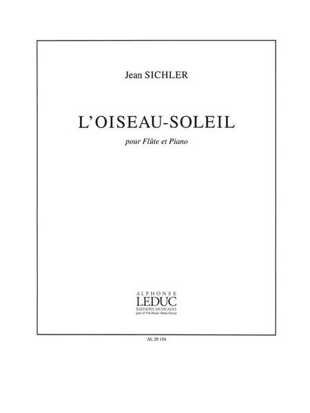 Oiseau-Soleil : For Flute and Piano.