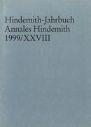 Hindemith - Jahrbuch, 1999/XXVIII / Herausgeber Paul-Hindemith-Institut, Frankfurt/Main.