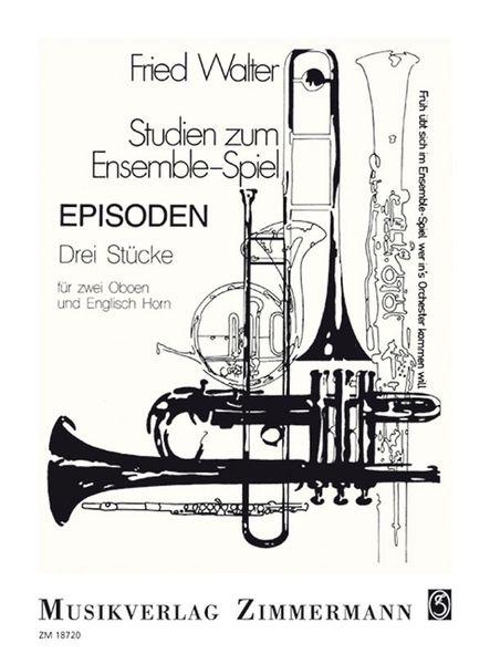 Episoden, Drei Stücke : Für Zwei Oboen und Englisch Horn.
