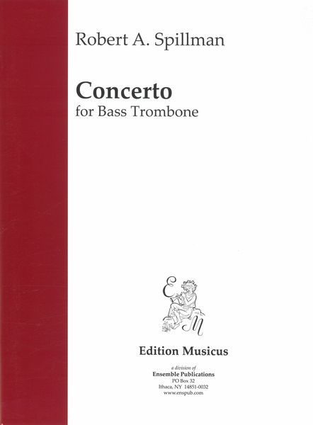 Concerto : For Bass Trombone and Piano.